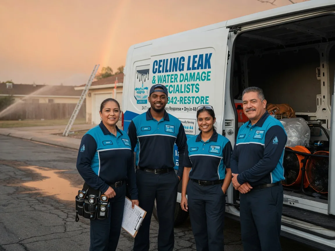 Ceiling Leak Cleanup company in Chilton, TX