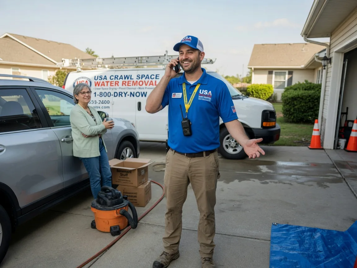 Crawl Space Water Removal Chilton, TX FAQs